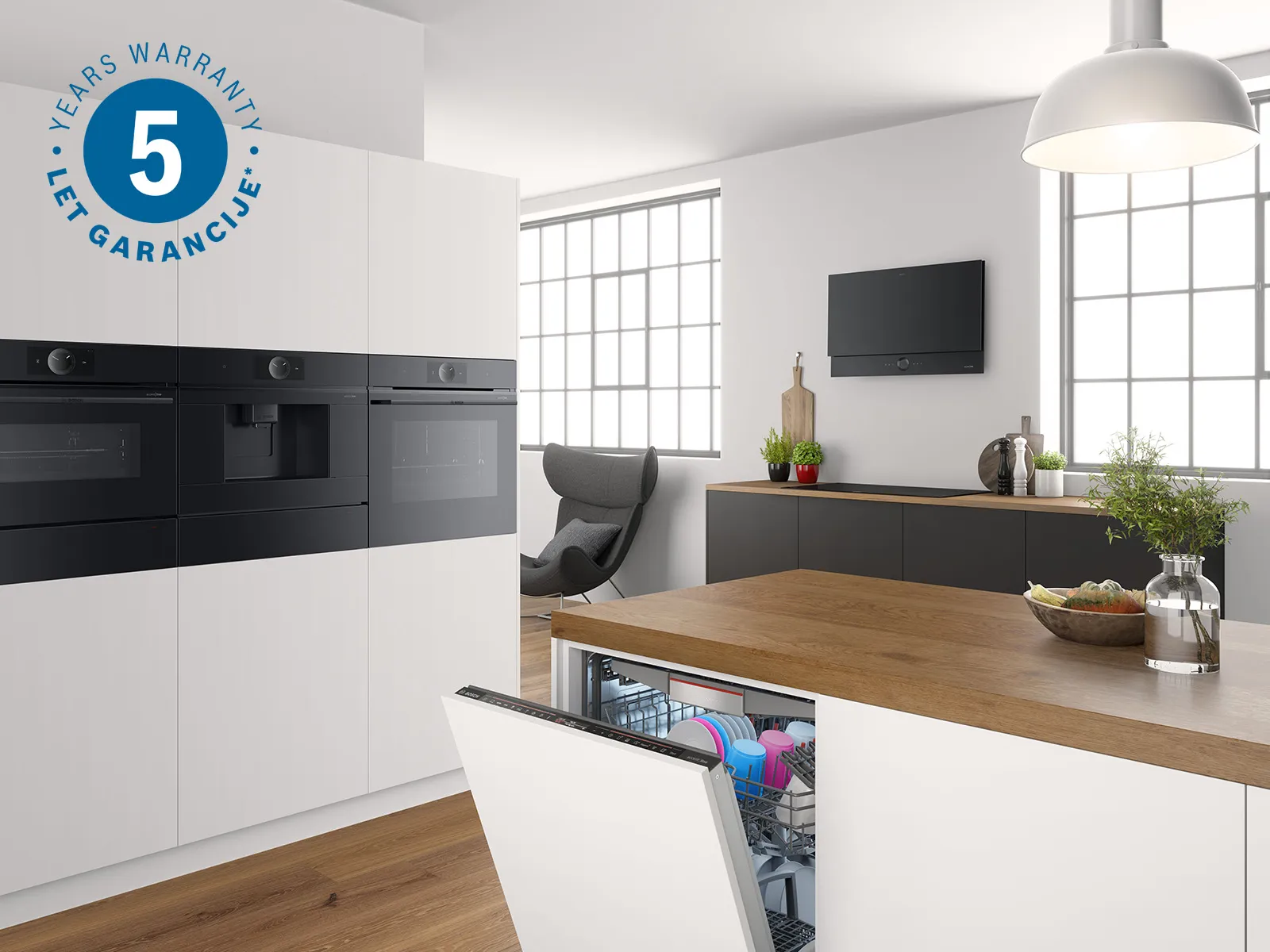 5 let garancije za Bosch accent line aparate.