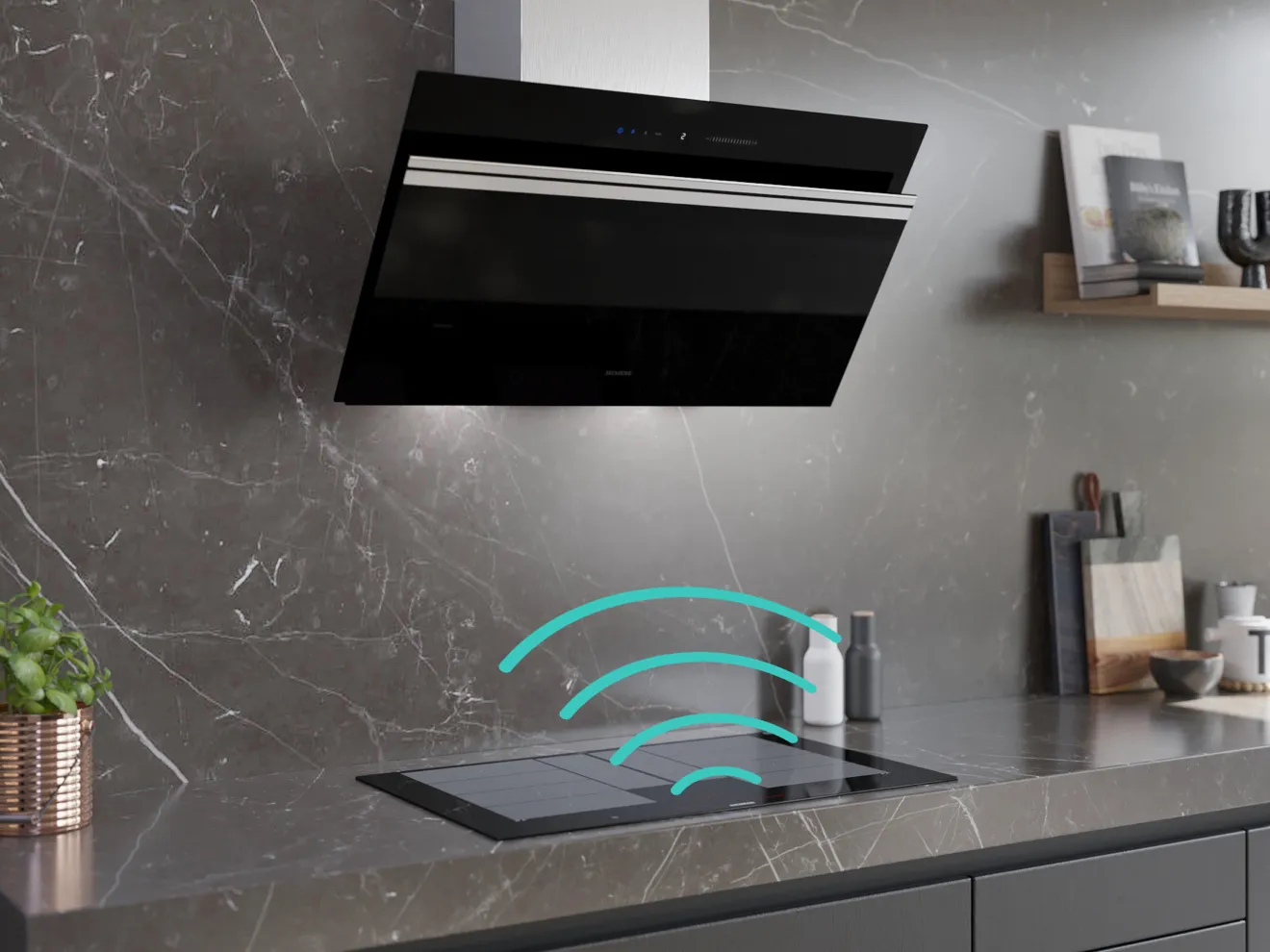 Siemens CookConnect in the environment of the kitchen
