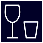 Siemens Dishwasher Glass 40° pictogram