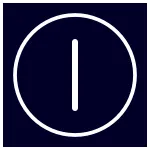 Siemens Dishwasher ON/OFF button pictogram