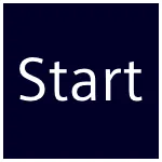 Siemens Dishwasher Start button pictogram