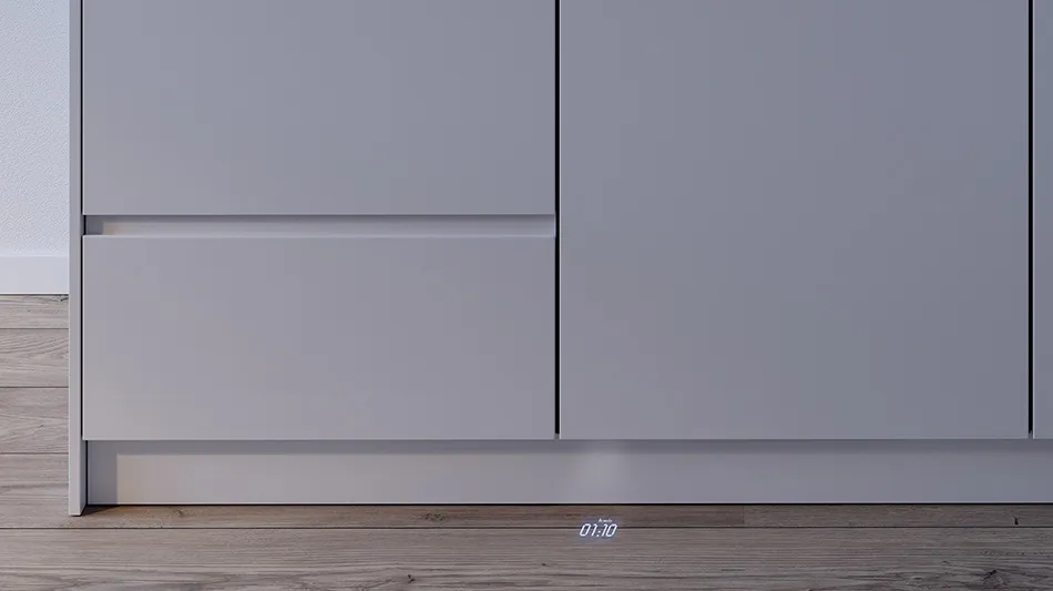 Plano de cocina Balay integrada con sensor de reloj