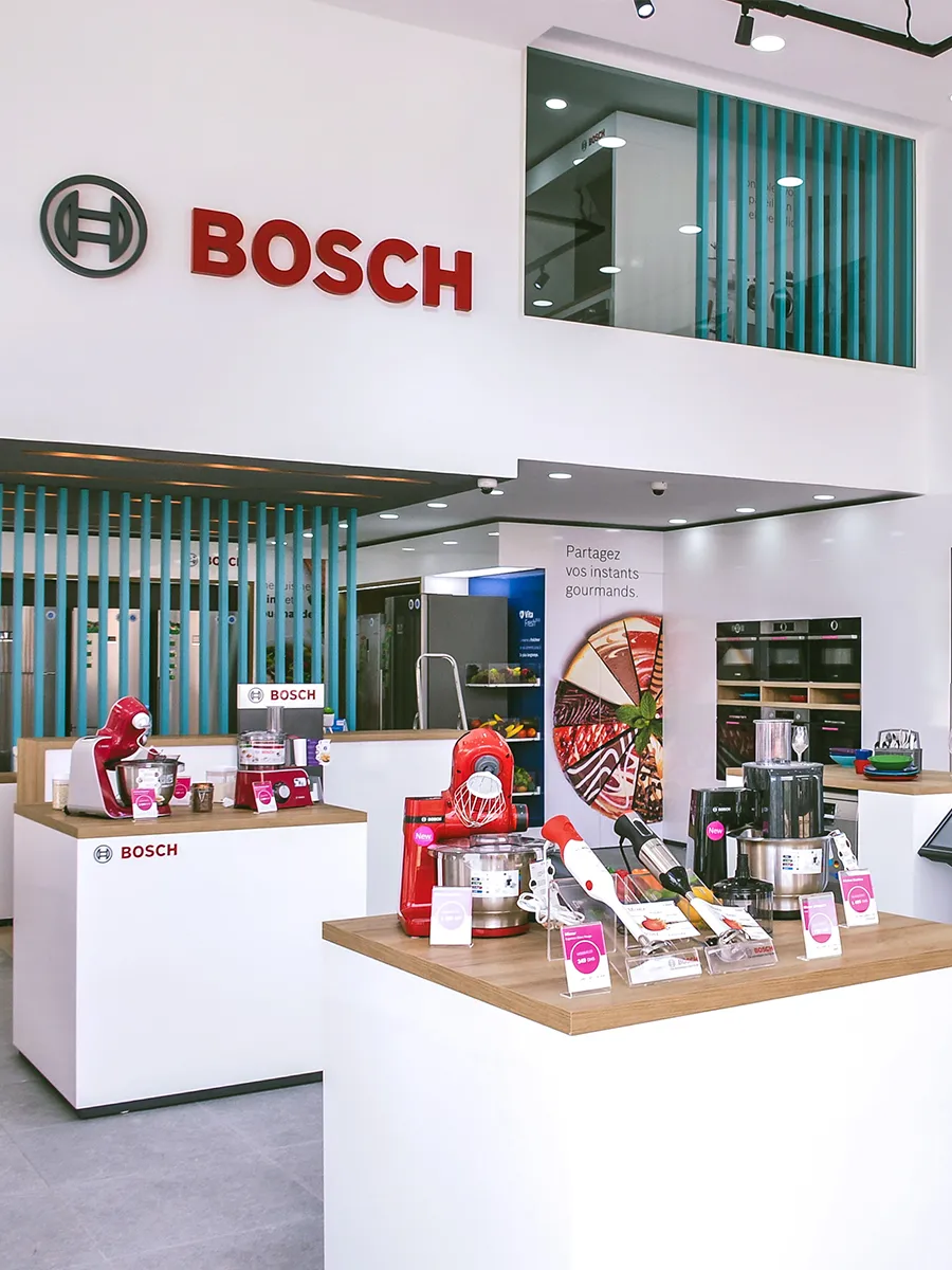 Découvrez sans plus tarder nos magasins et vivez l'expérience Bosch