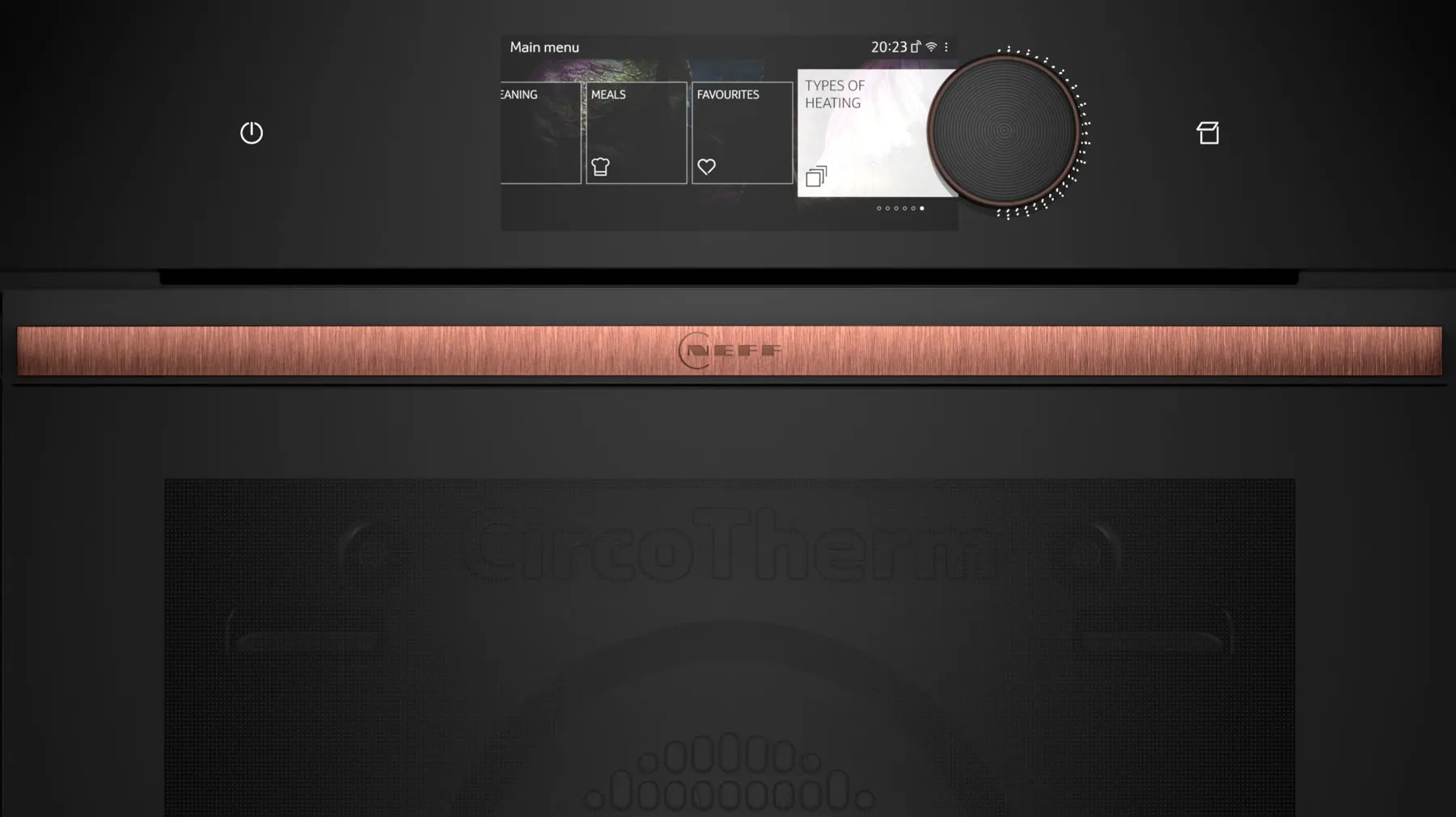 6,8“ Premium Full Touch TFT Display Flex Control mit Twist Pad Flex® (optional)