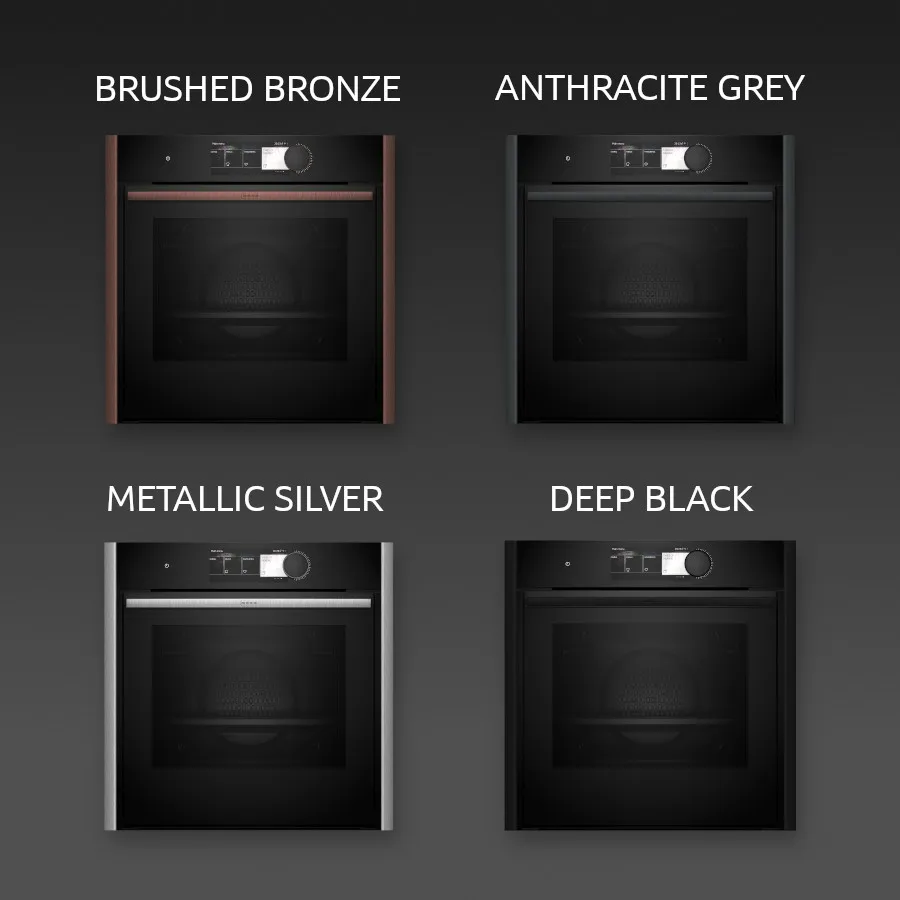 Backofen Schwarz mit Flex Design: Farben jederzeit wechseln