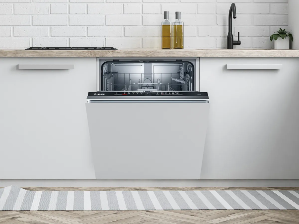 Bosch integrated dishwasher
