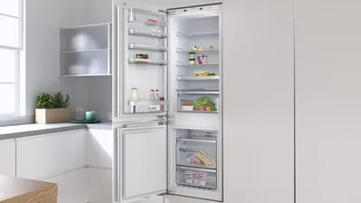 Bosch home appliances built-in fridges bottom freezer