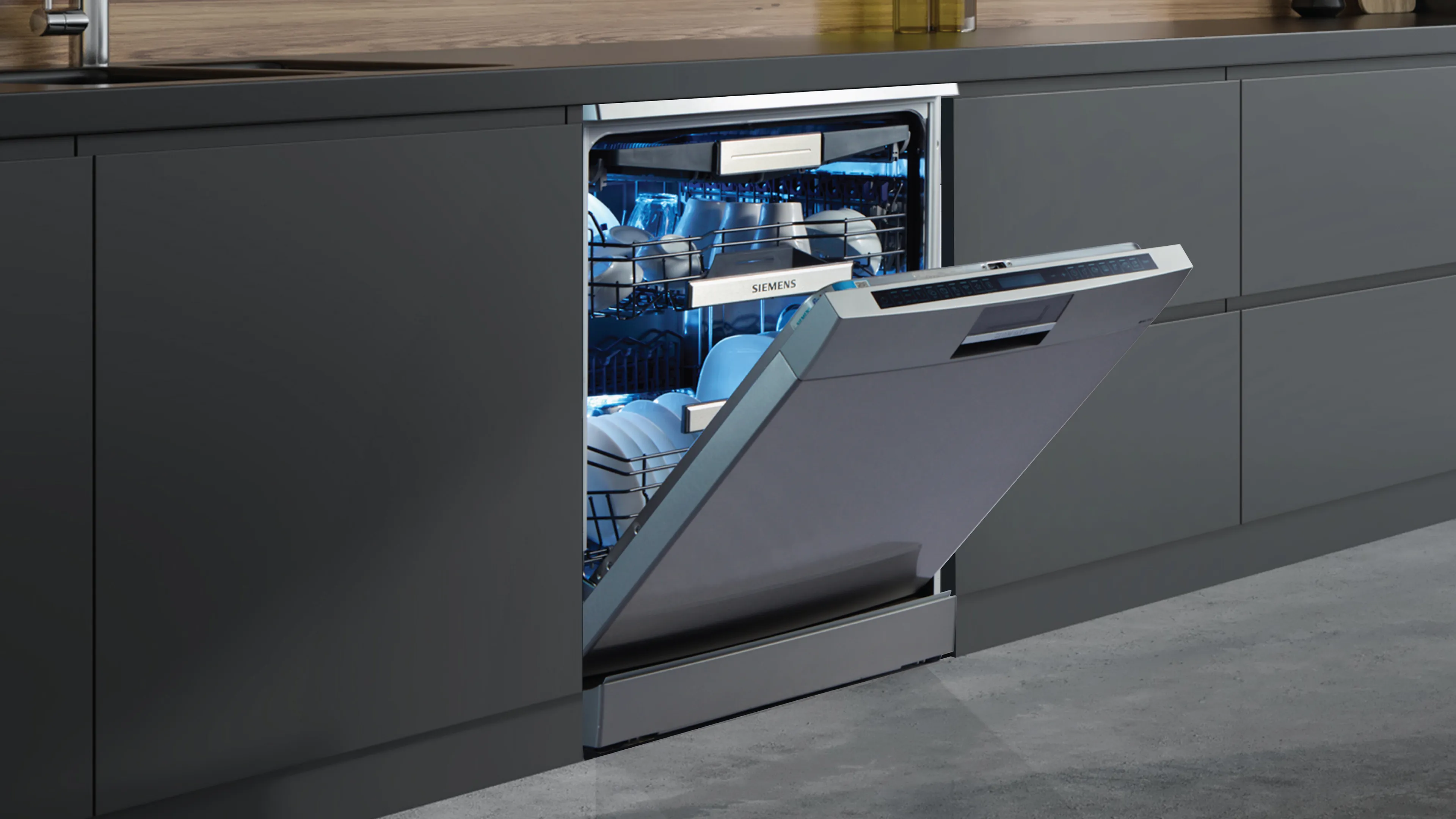 Siemens intelligent dishwasher