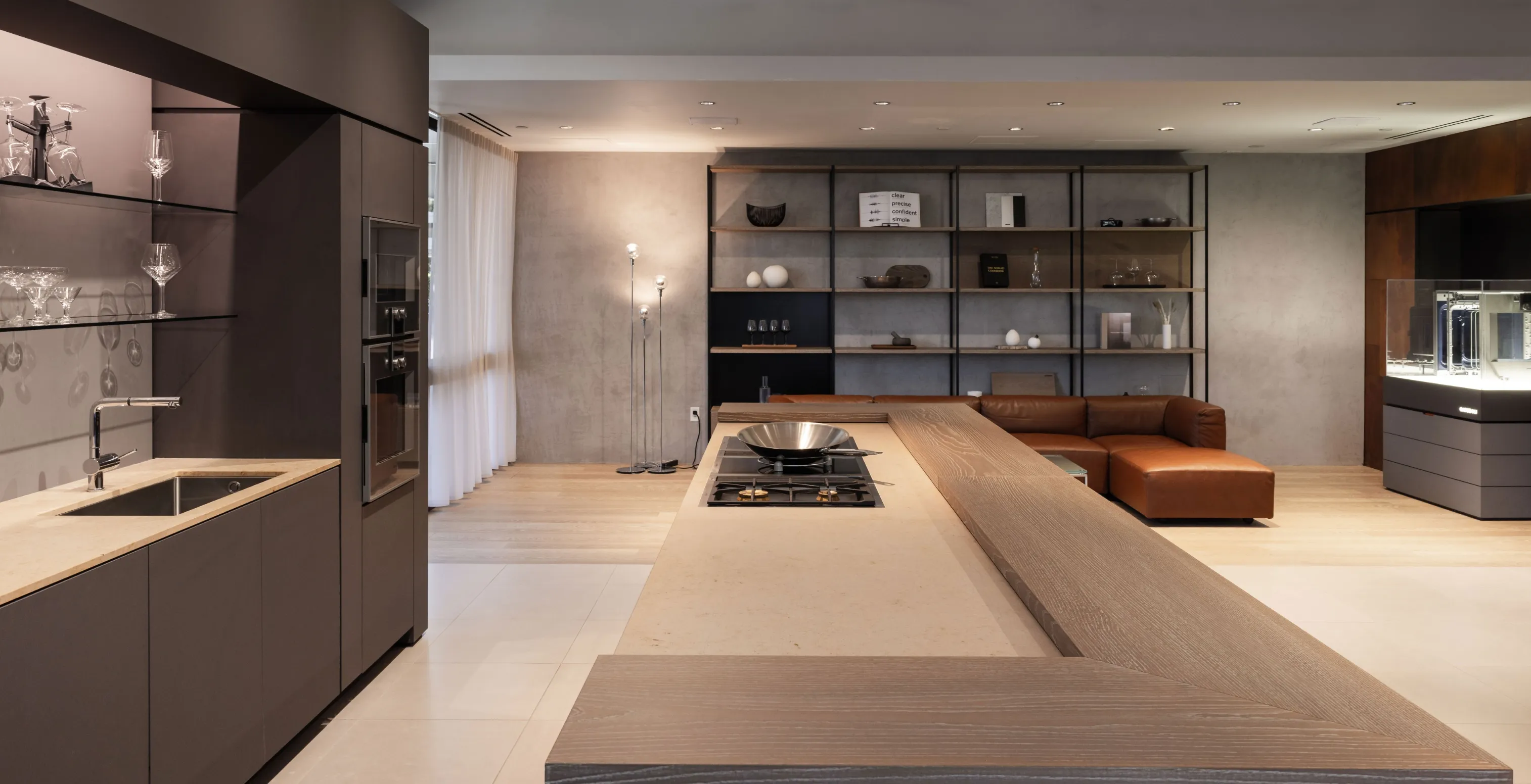 An image of the Gaggenau showroom in Irvine.