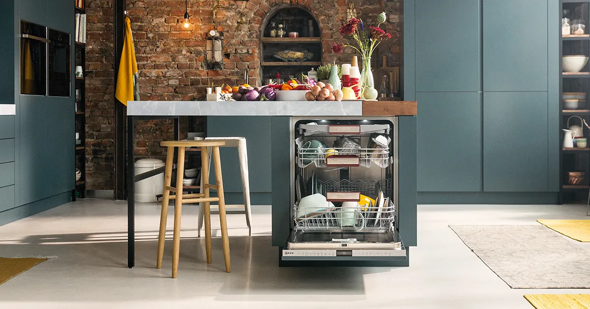 NEFF kitchen lifestyle dishwashers fully integrated
