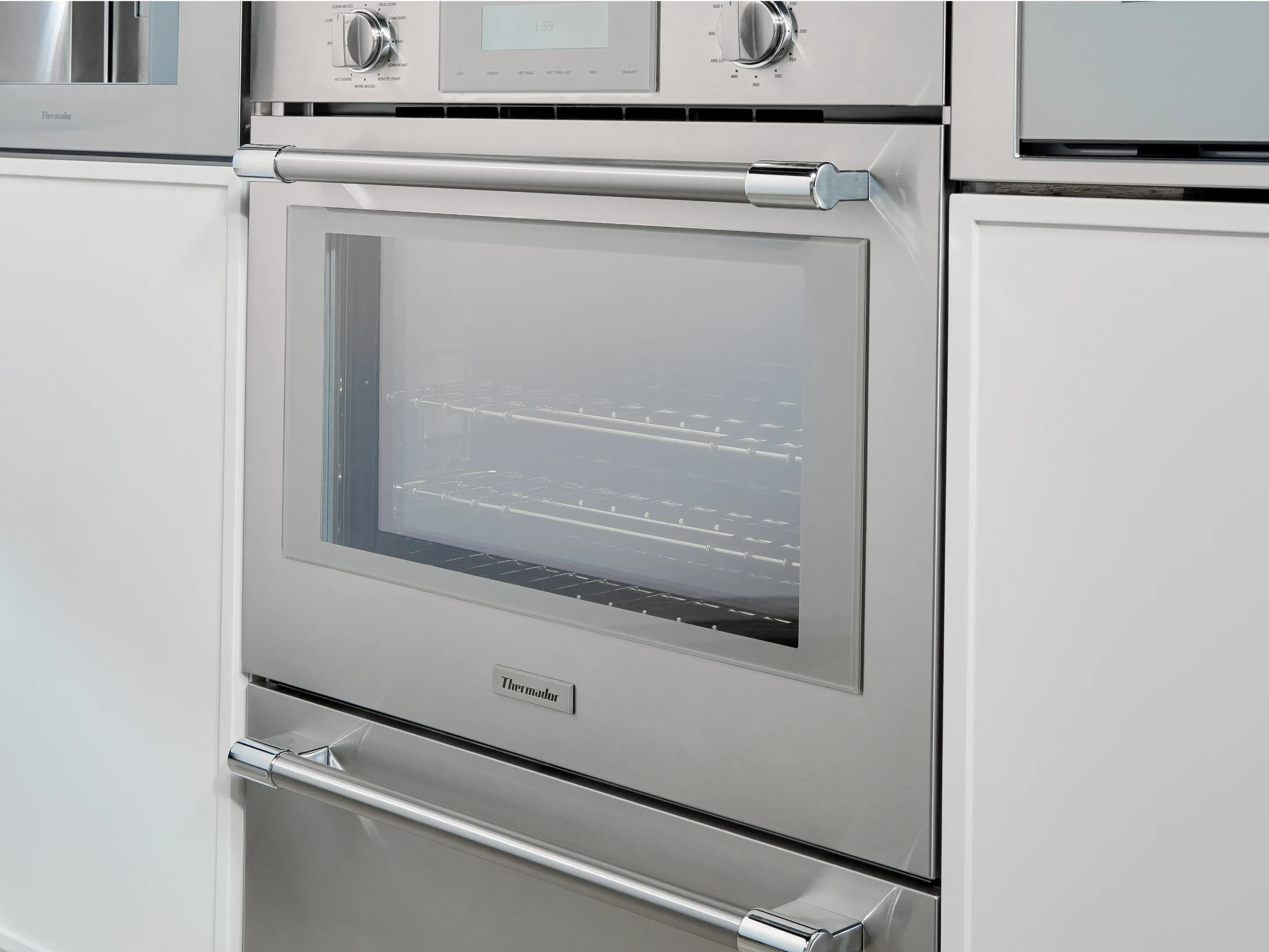 Thermador Oven Warming Drawer Combo with wall oven