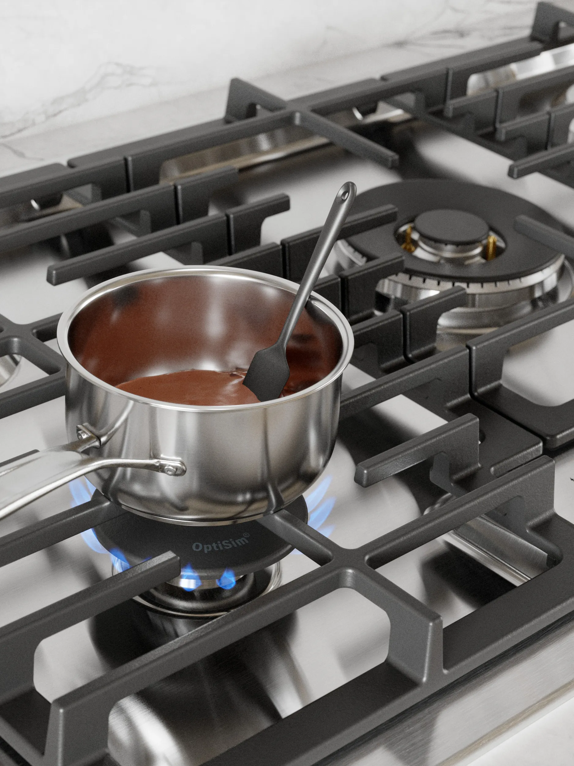 Cuisinière à gaz Bosch avec poêle