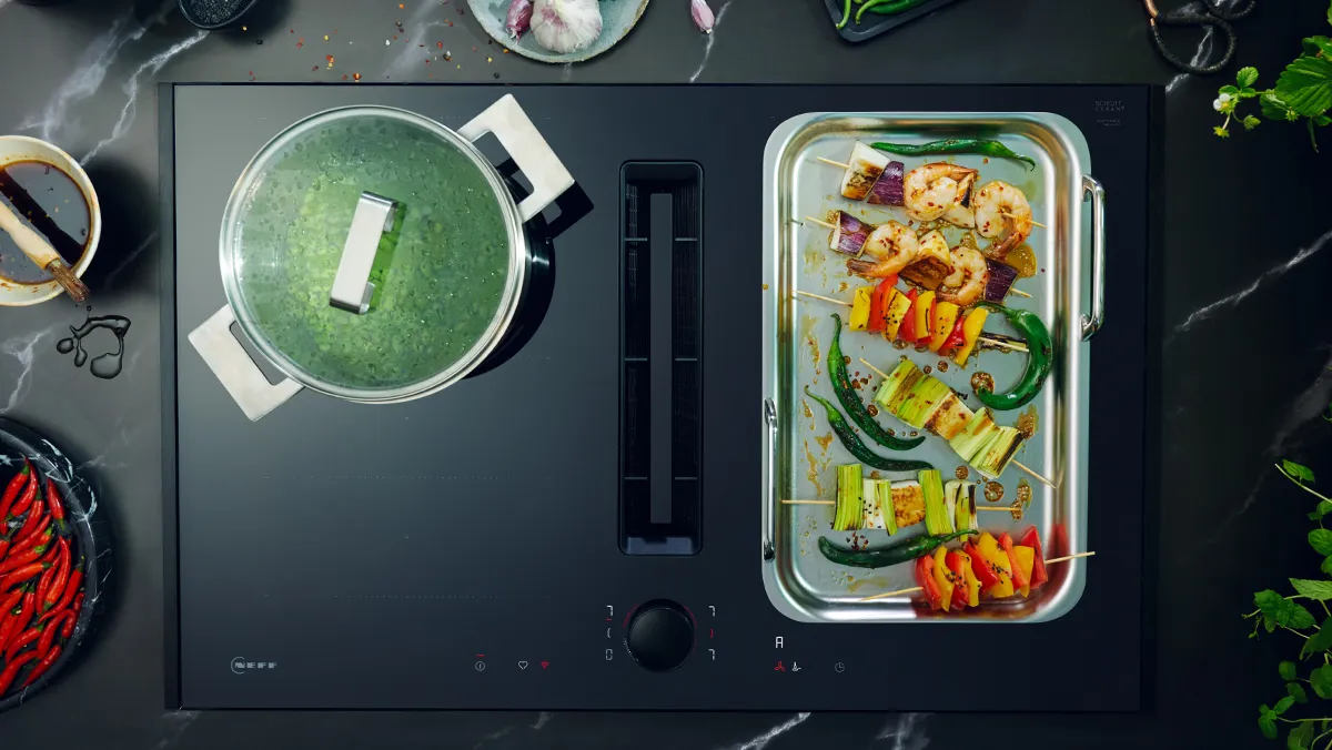 NEFF Venting Cooktop Intuitive Flex Zone