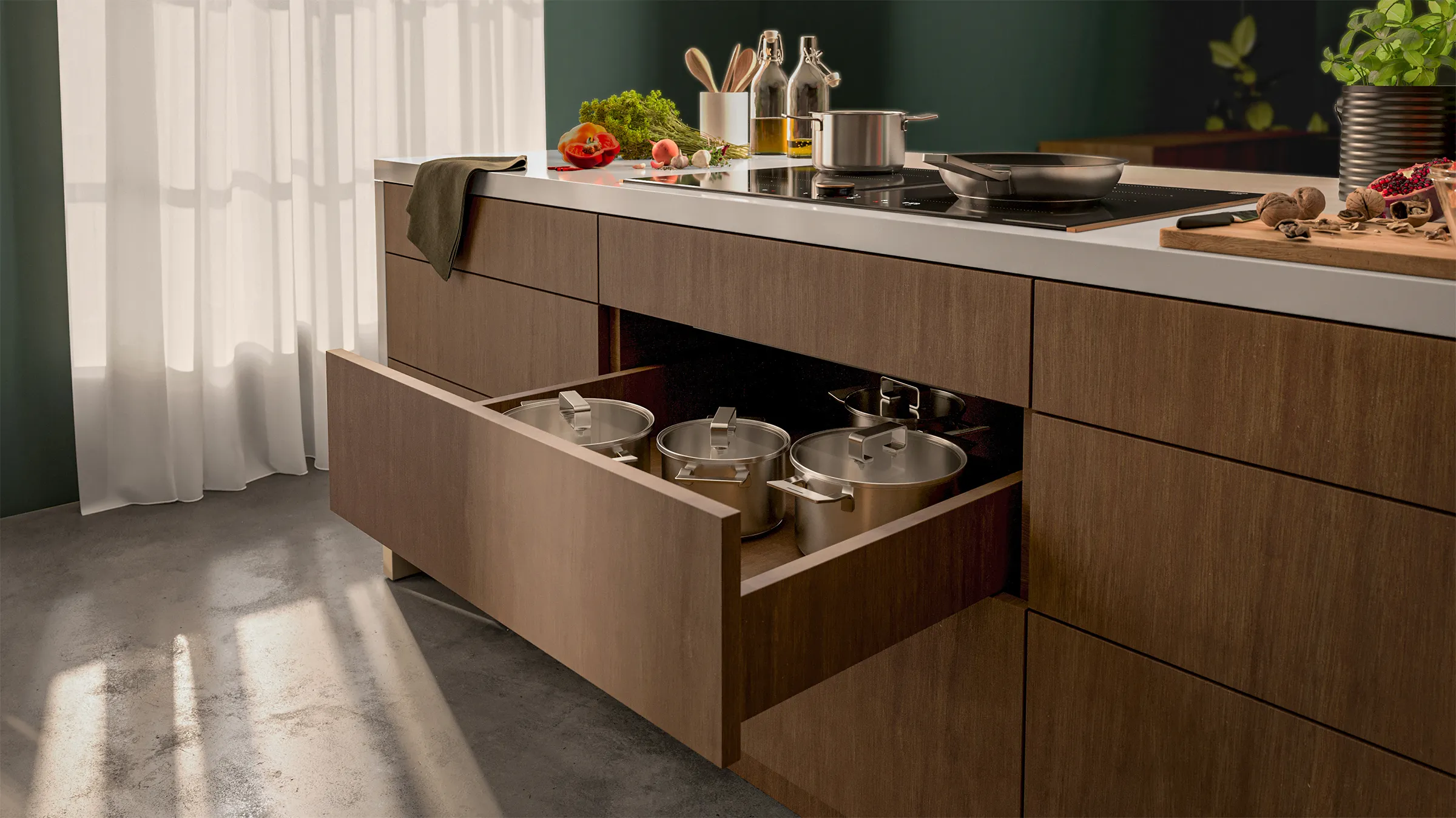 NEFF Venting Cooktop Space Saving