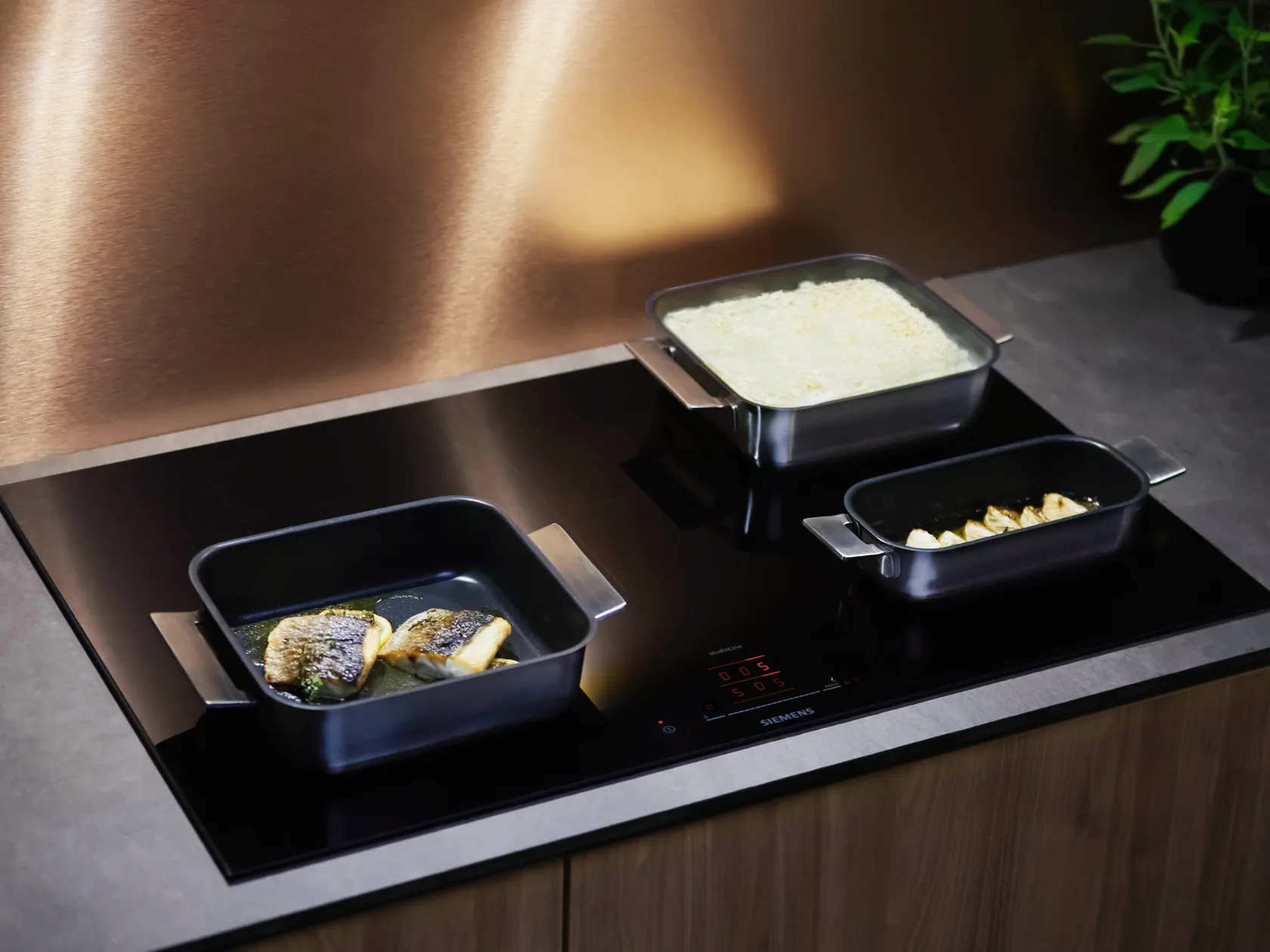 Siemens kookplaten met flexInduction