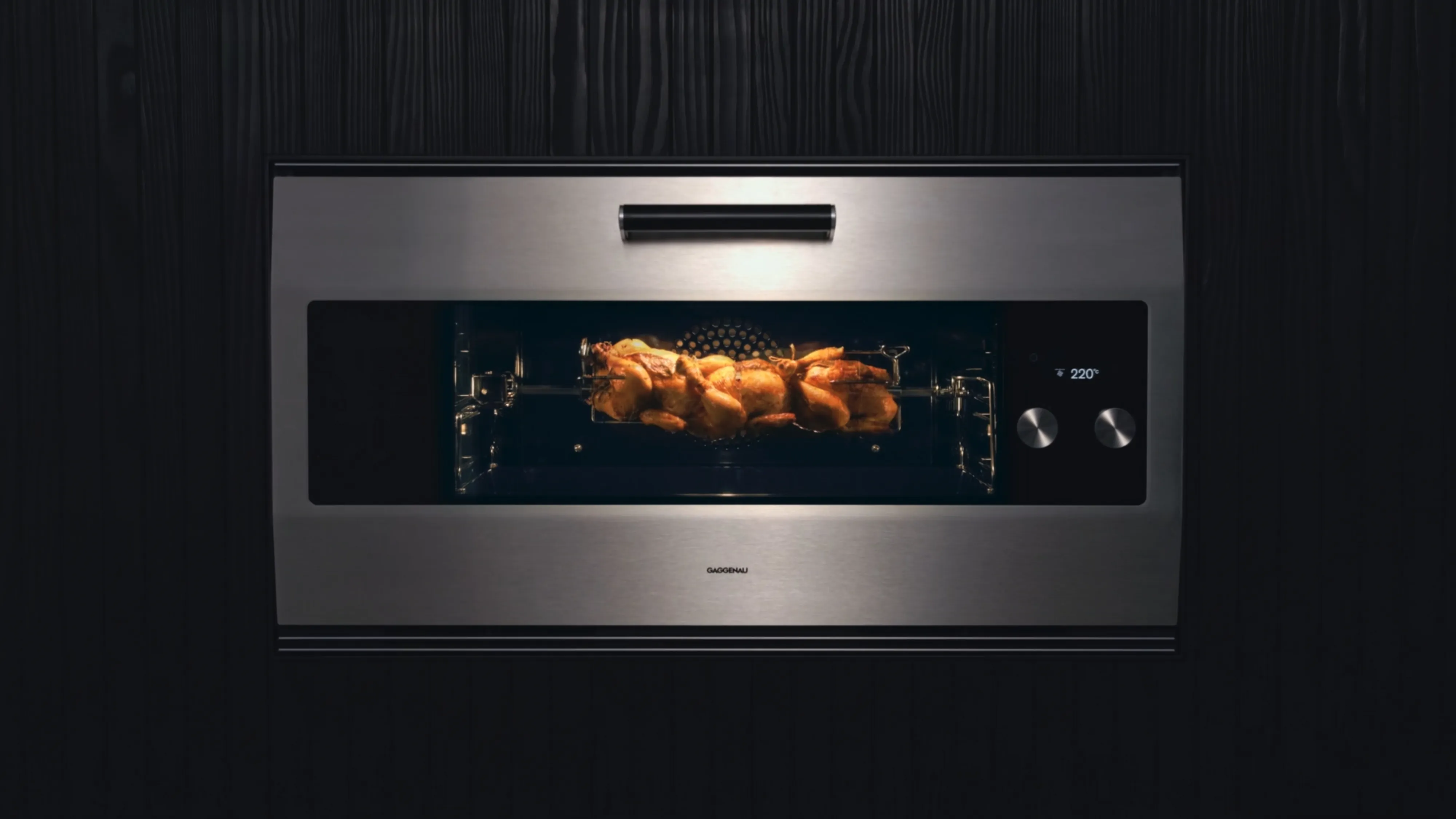 標誌性Gaggenau EB 333烤箱連電轉烤肉架配件影片