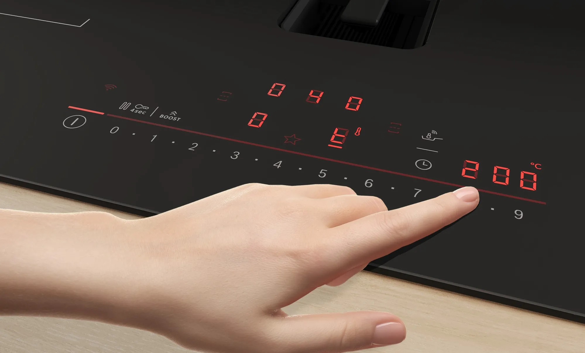 Temperatuurgestuurd koken met PerfectFry Plus.