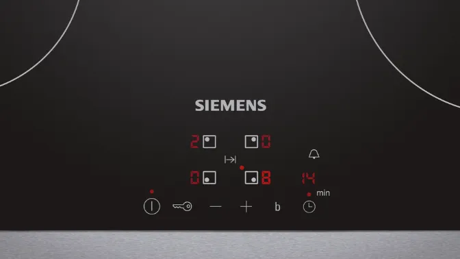 Siemens hob control panel