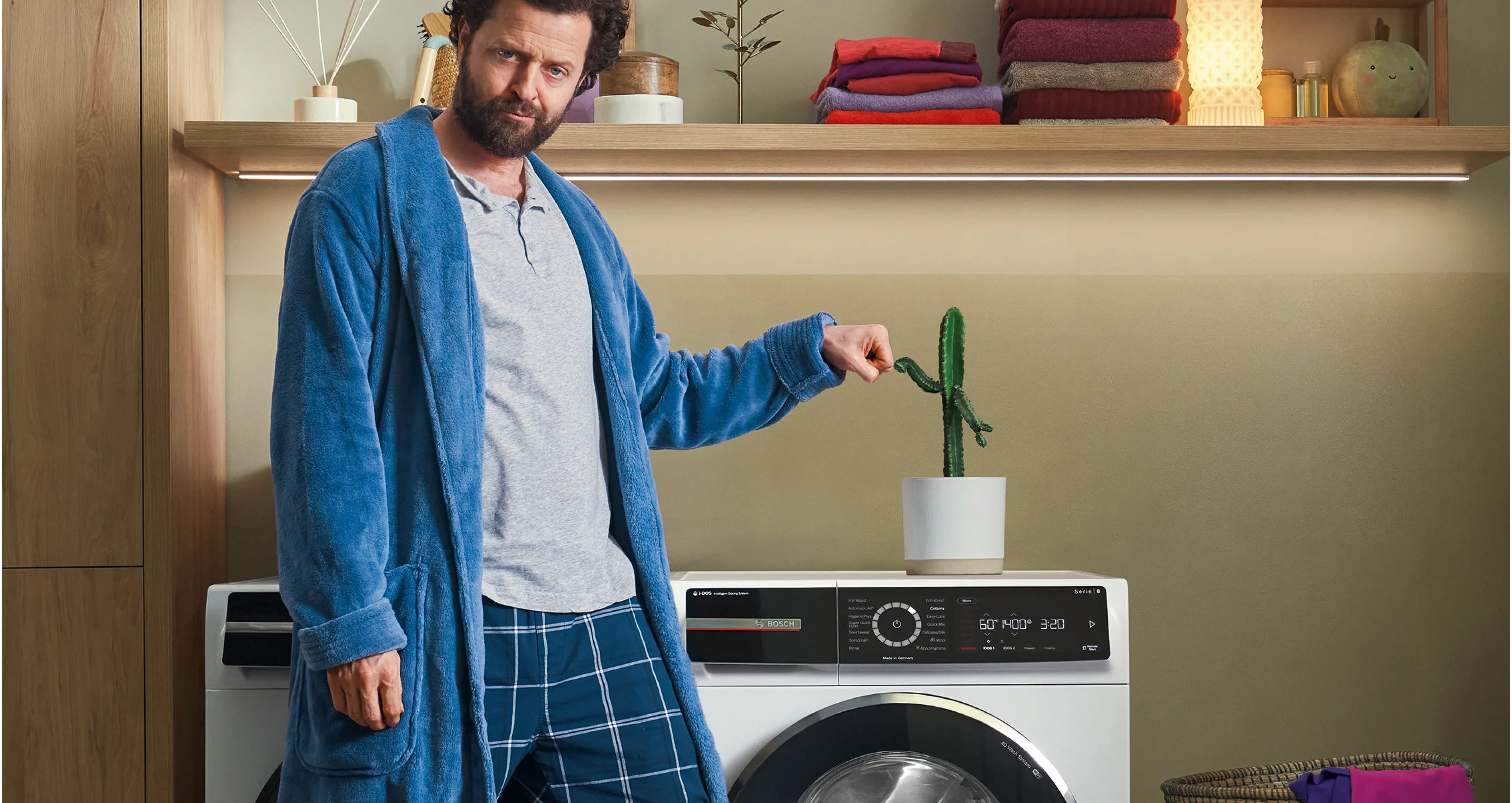 Bosch washing machine with i-dos