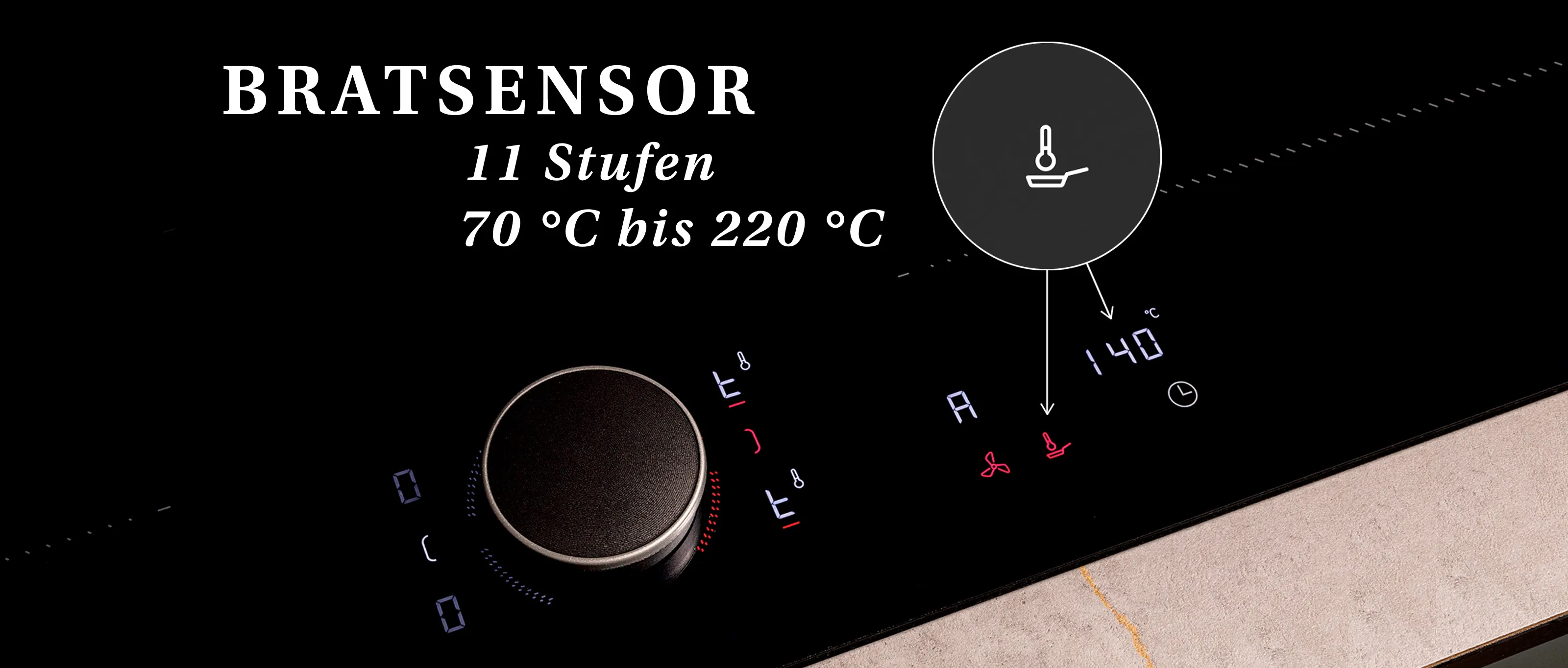 Bratsensor für Pfannen