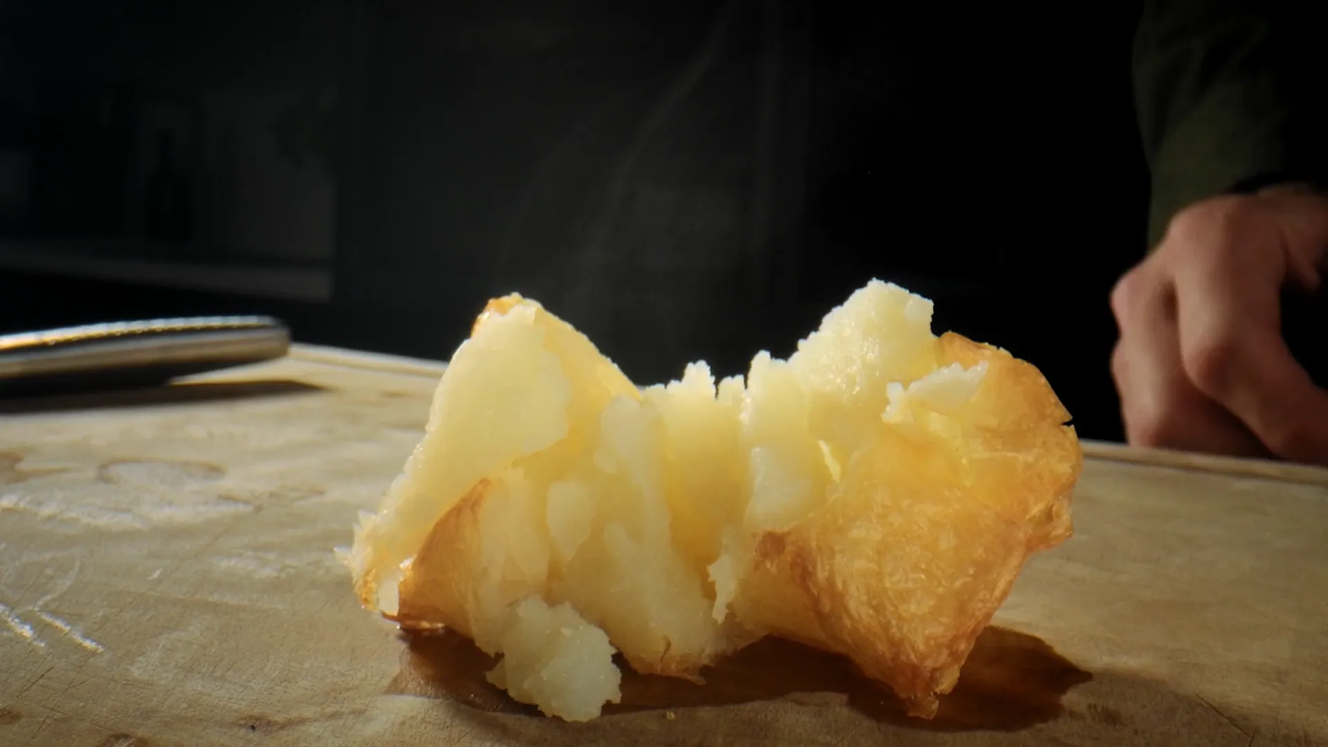 Light and fluffy roast potatoes