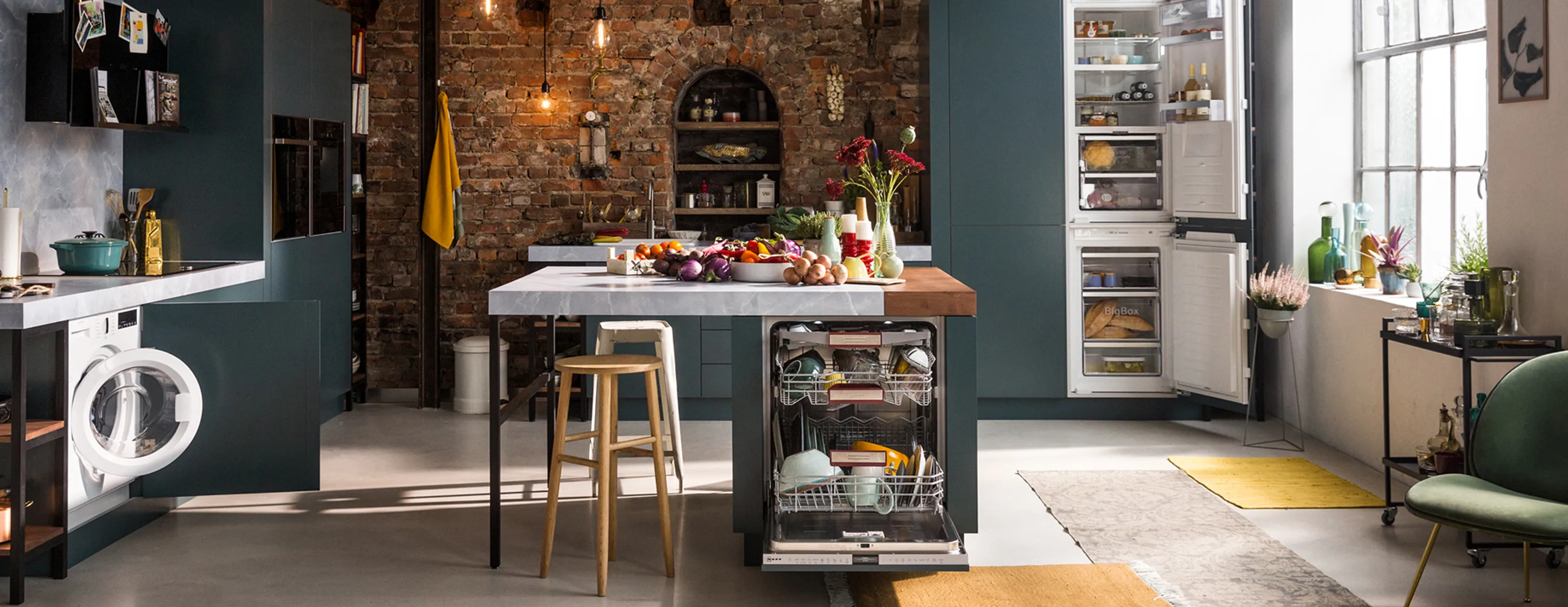 Creative kitchen design with Neff cooking appliances