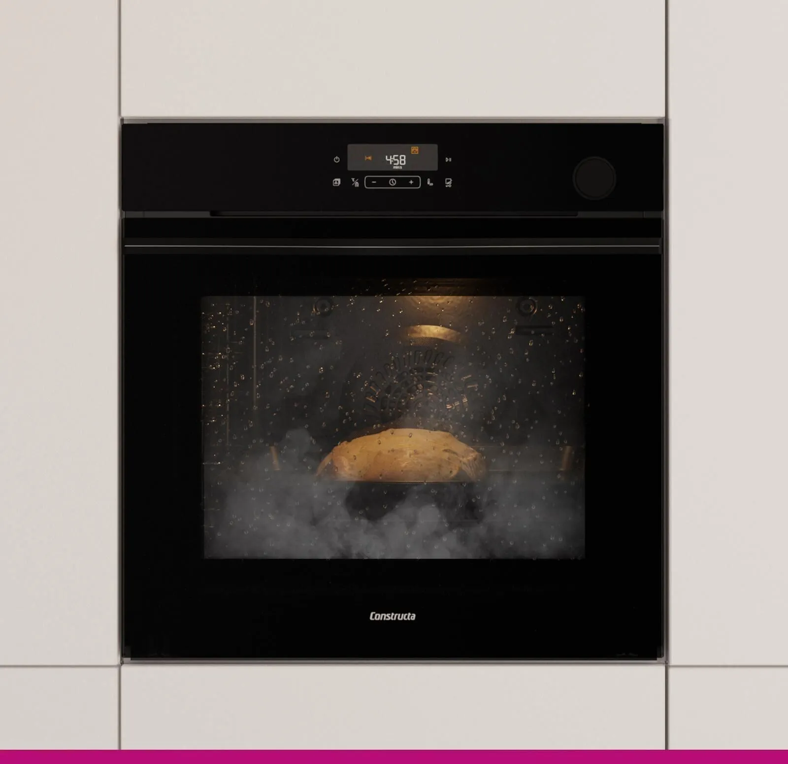 Macht Deinem Backofen Dampf.