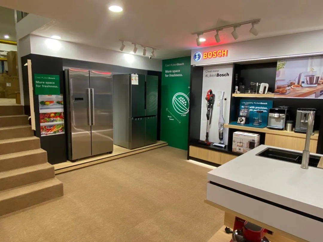 Bosch Appliance Showroom display kitchen at Kitchentech George Town Penang