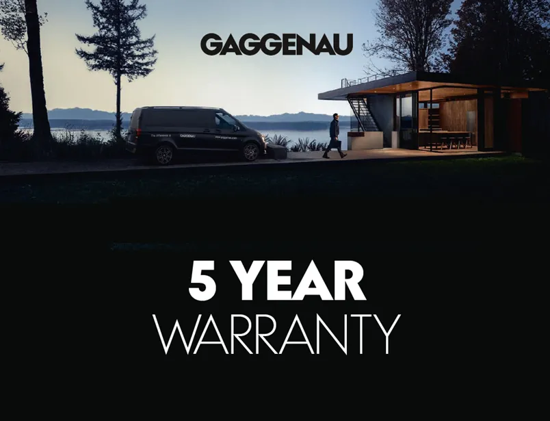 Gaggenau technican ariving to cabin in the woods