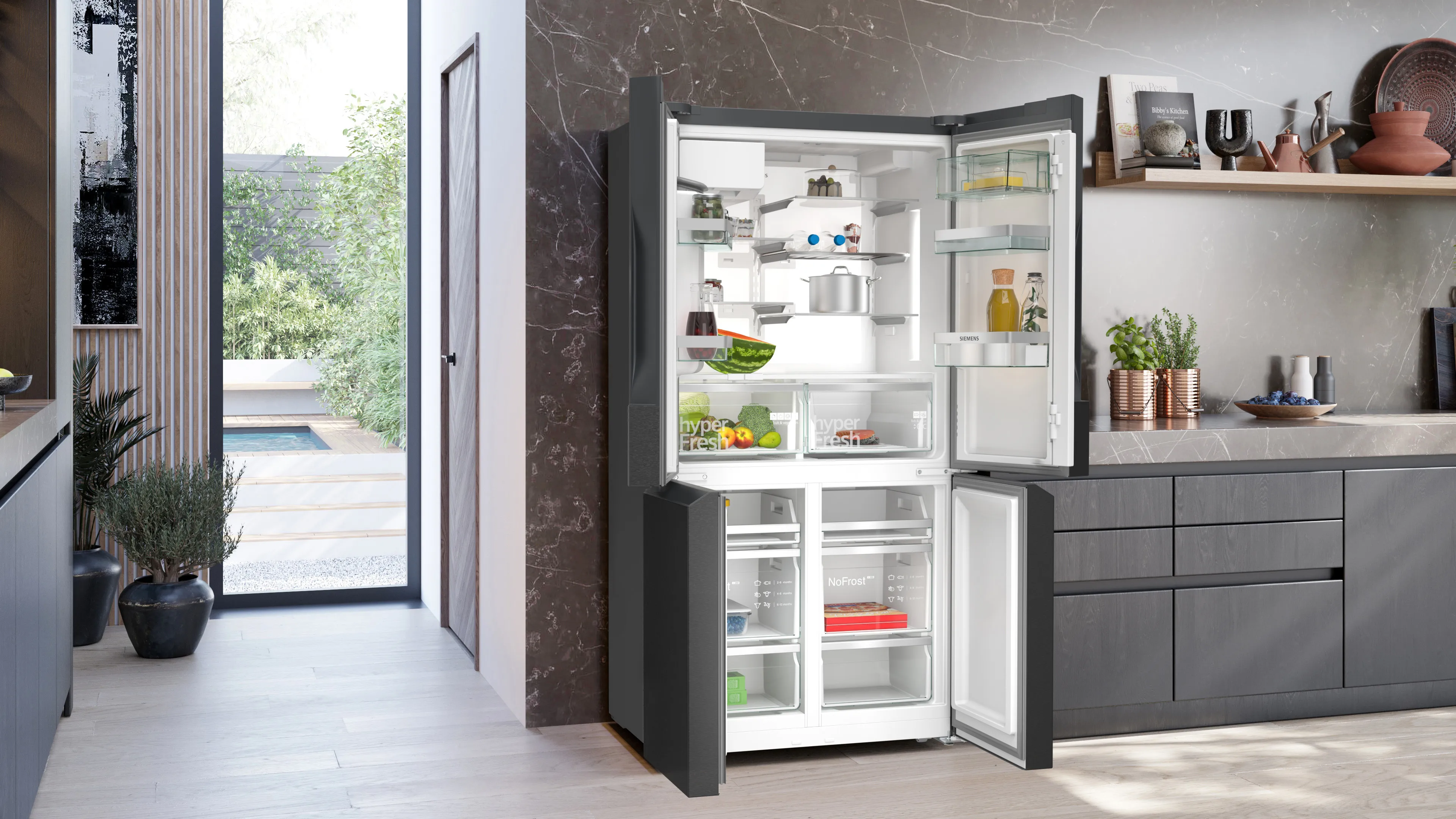 Freestanding Multidoor Fridge Freezer