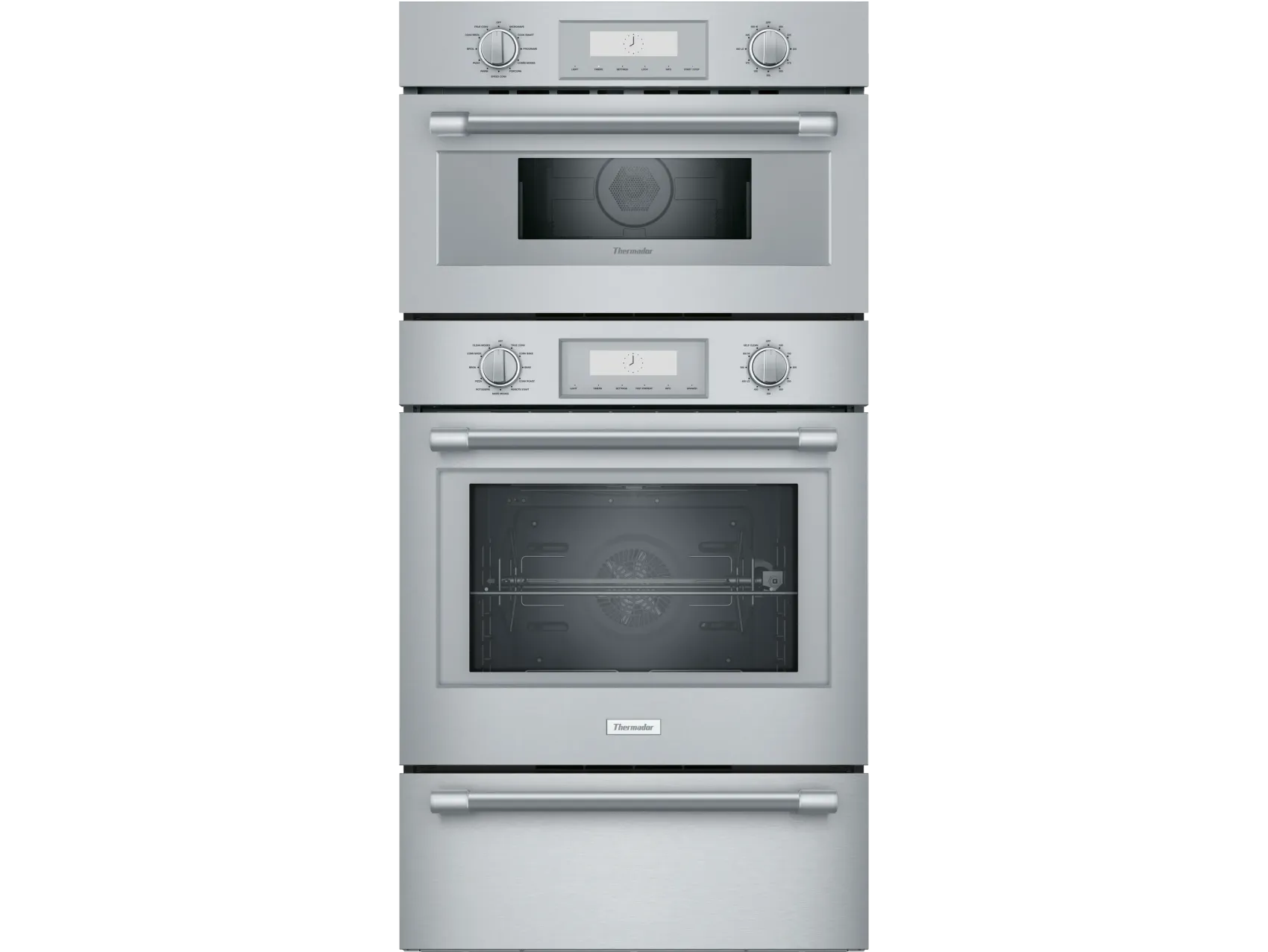Professional triple wall oven