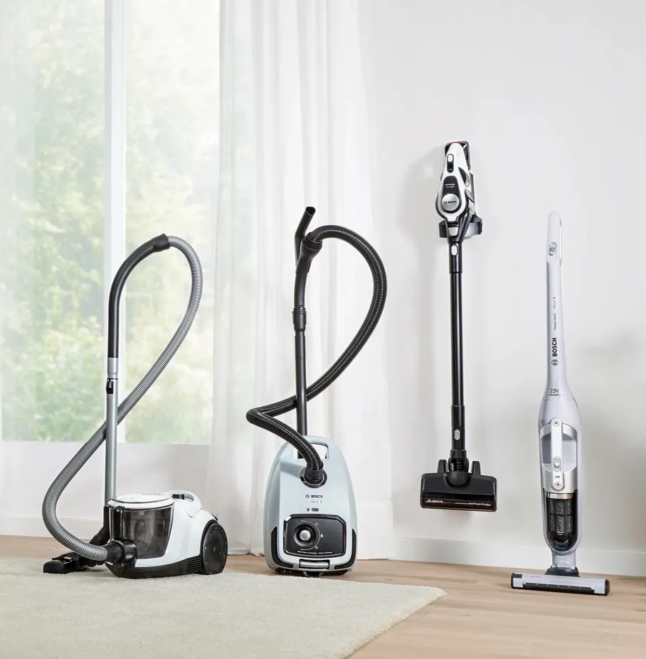 The Bosch guide to vacuum cleaners.