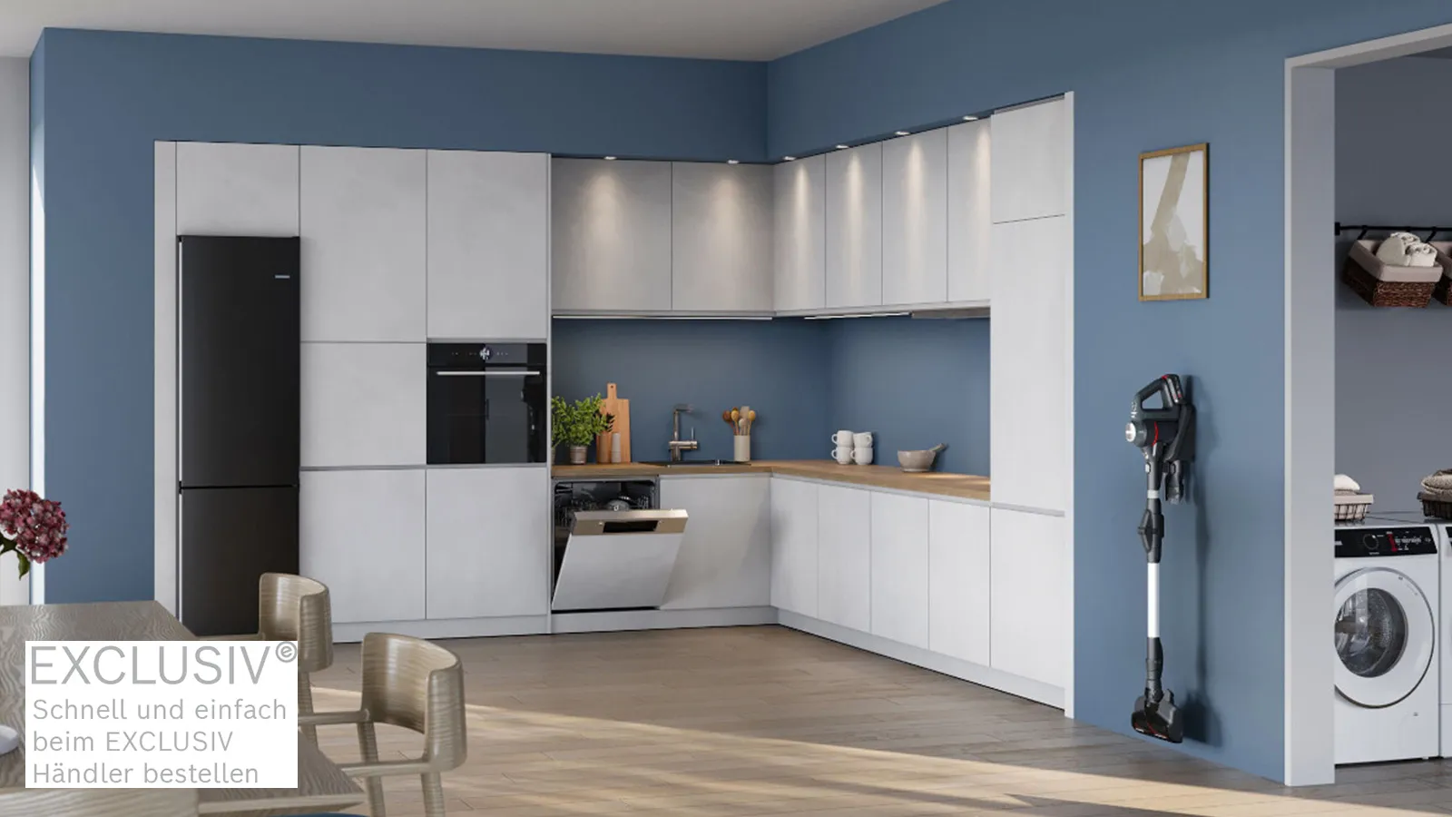 Bosch EXCLUSIV Einbau-Küche
