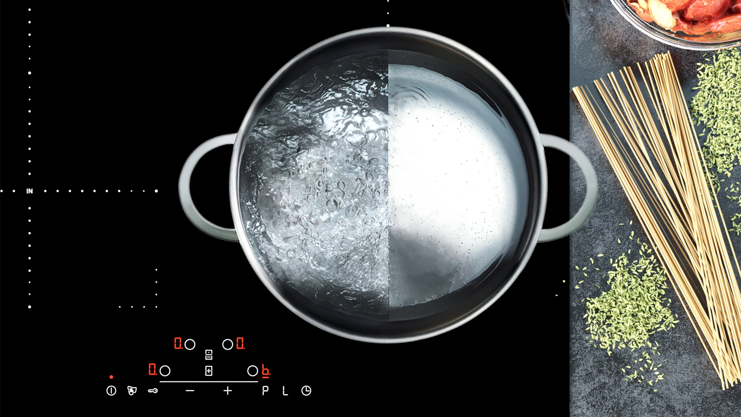 Ceramic Hob with Power Boost