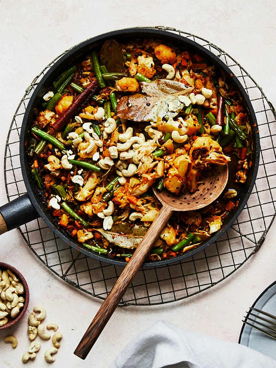 Diwali Cashewnut Veg Pulao