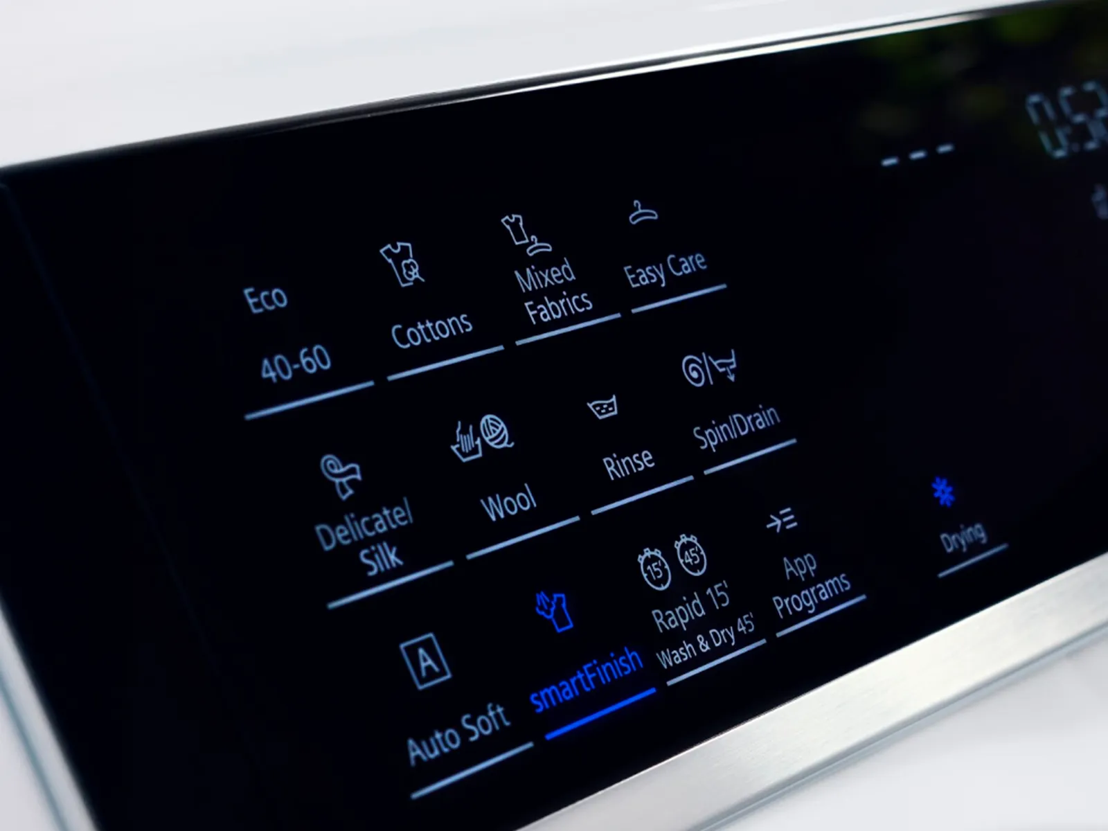 Siemens Waschtrockner – smartFinish