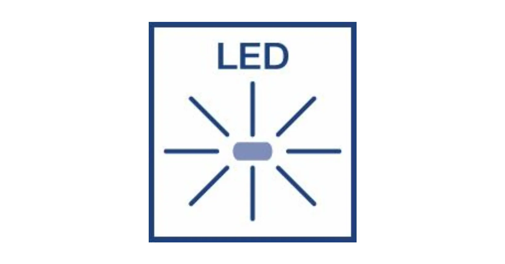 LED-Beleuchtung.