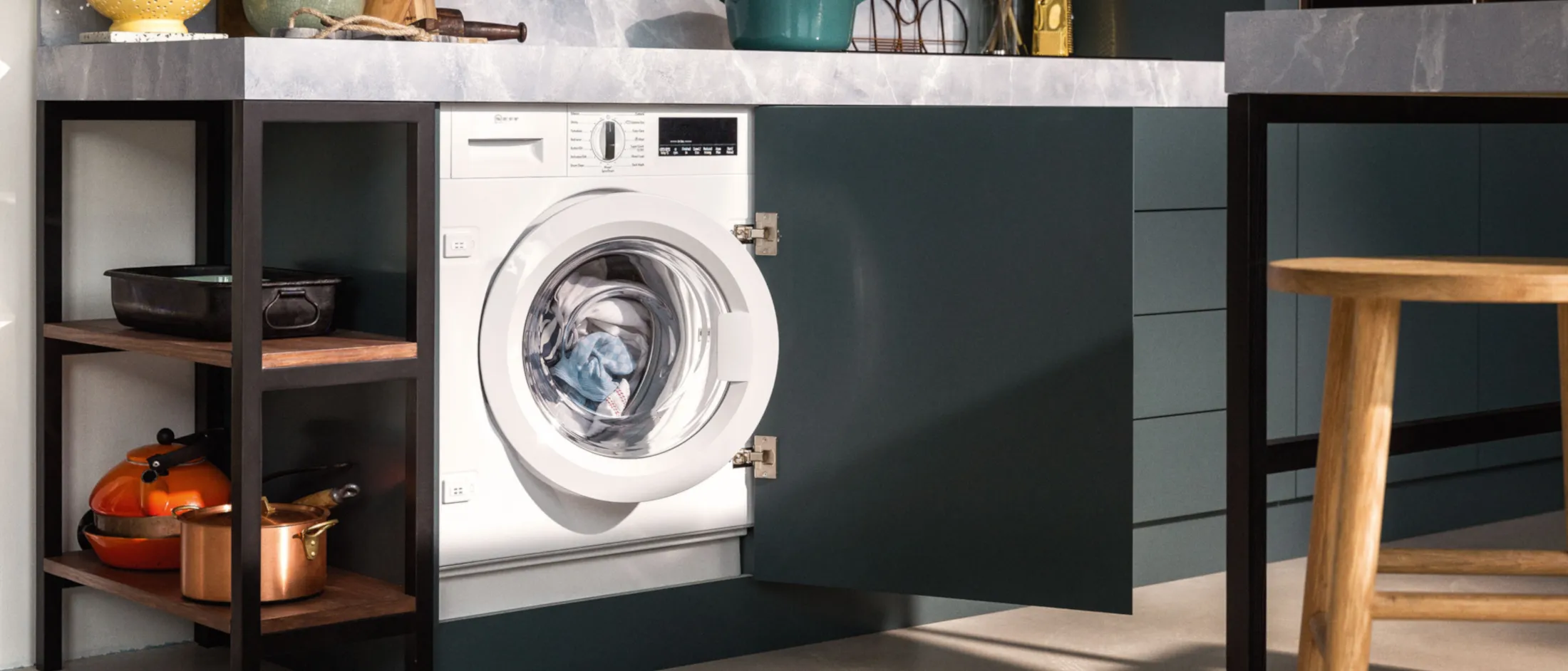Make laundry effortless and efficient with a NEFF Washing Machine.