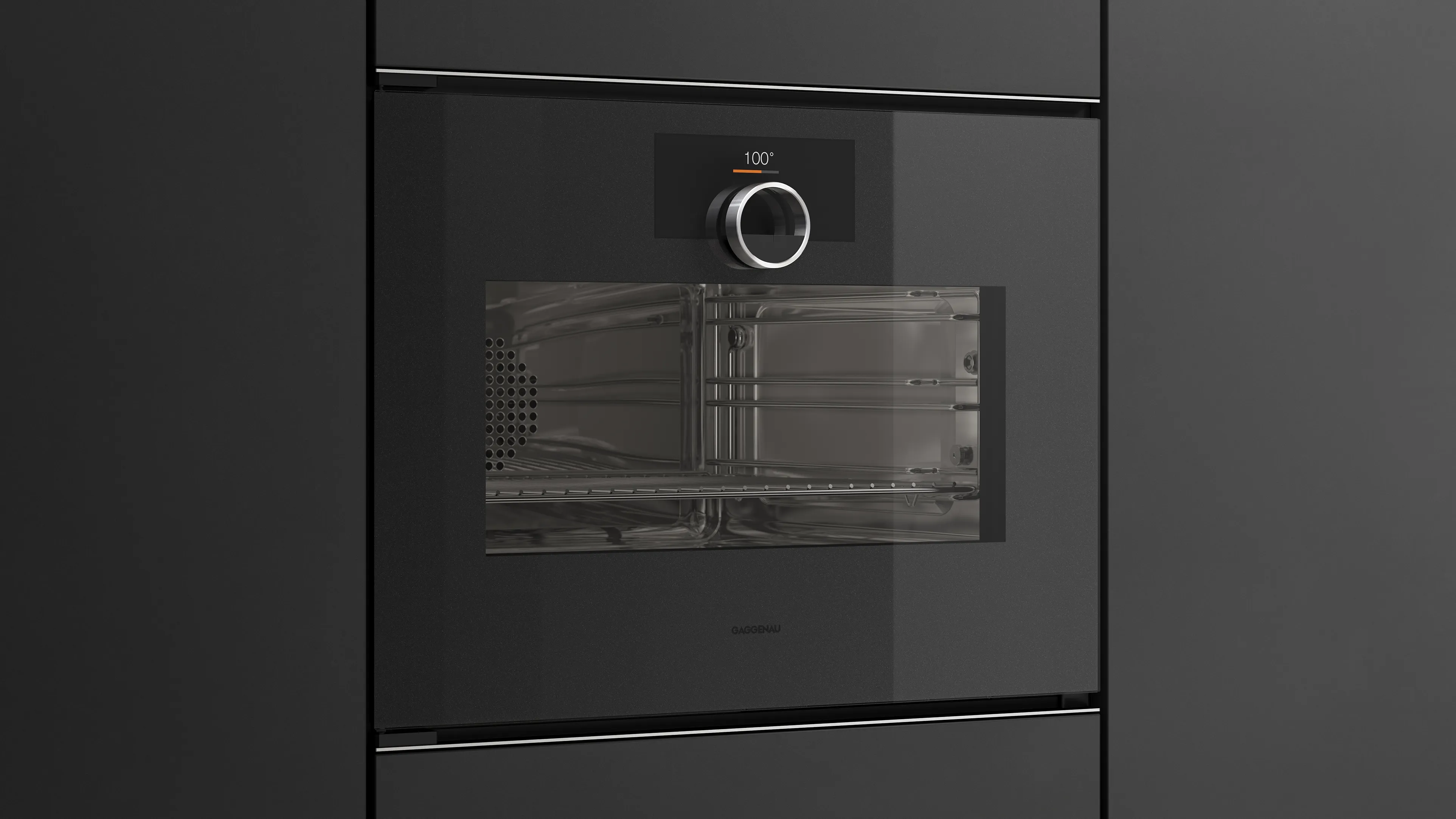 Gaggenau Expressive 系列蒸汽烤箱的特寫