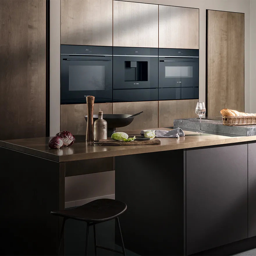 Siemens ovens in a modern kitchen