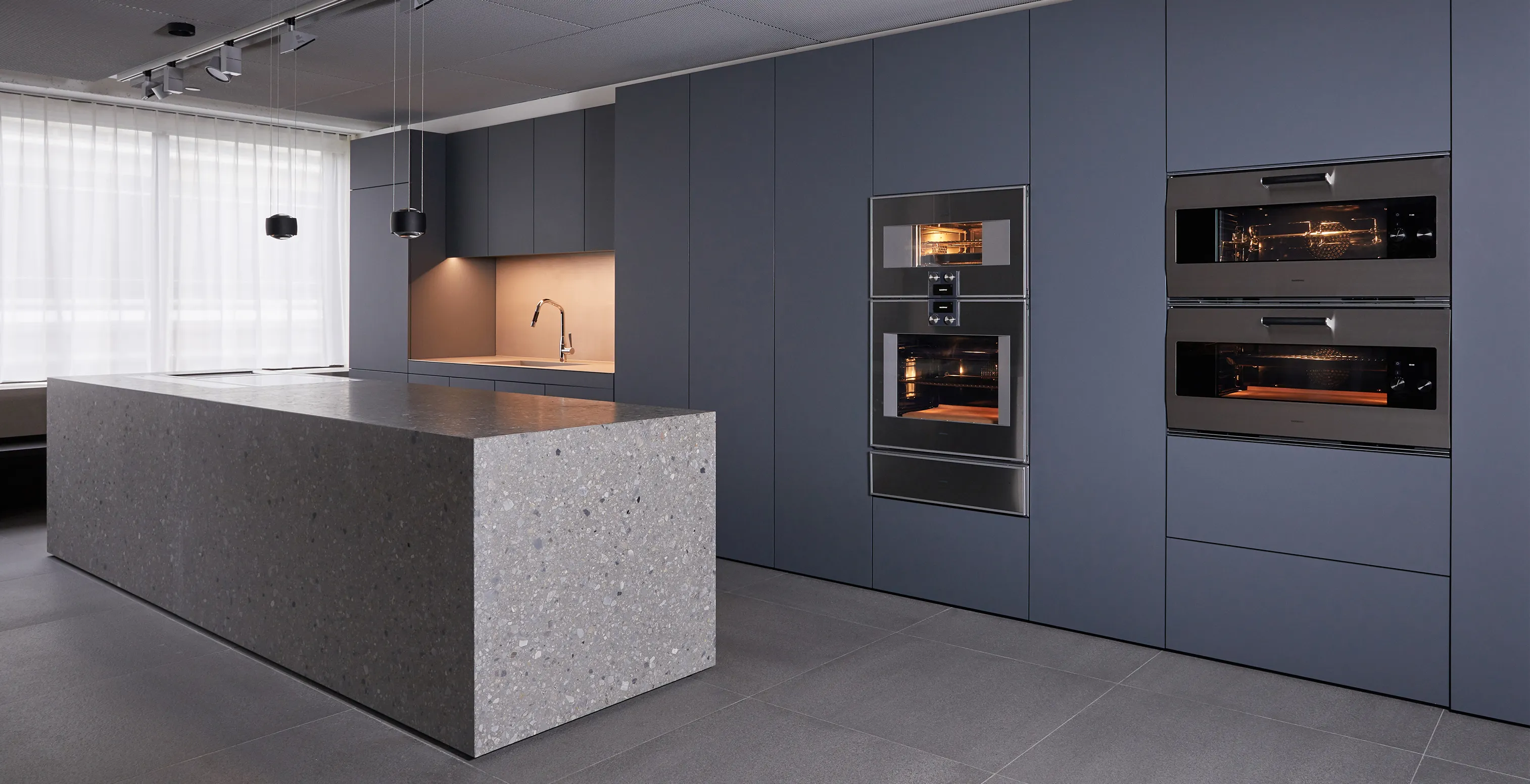 An image of the Gaggenau showroom in New York.