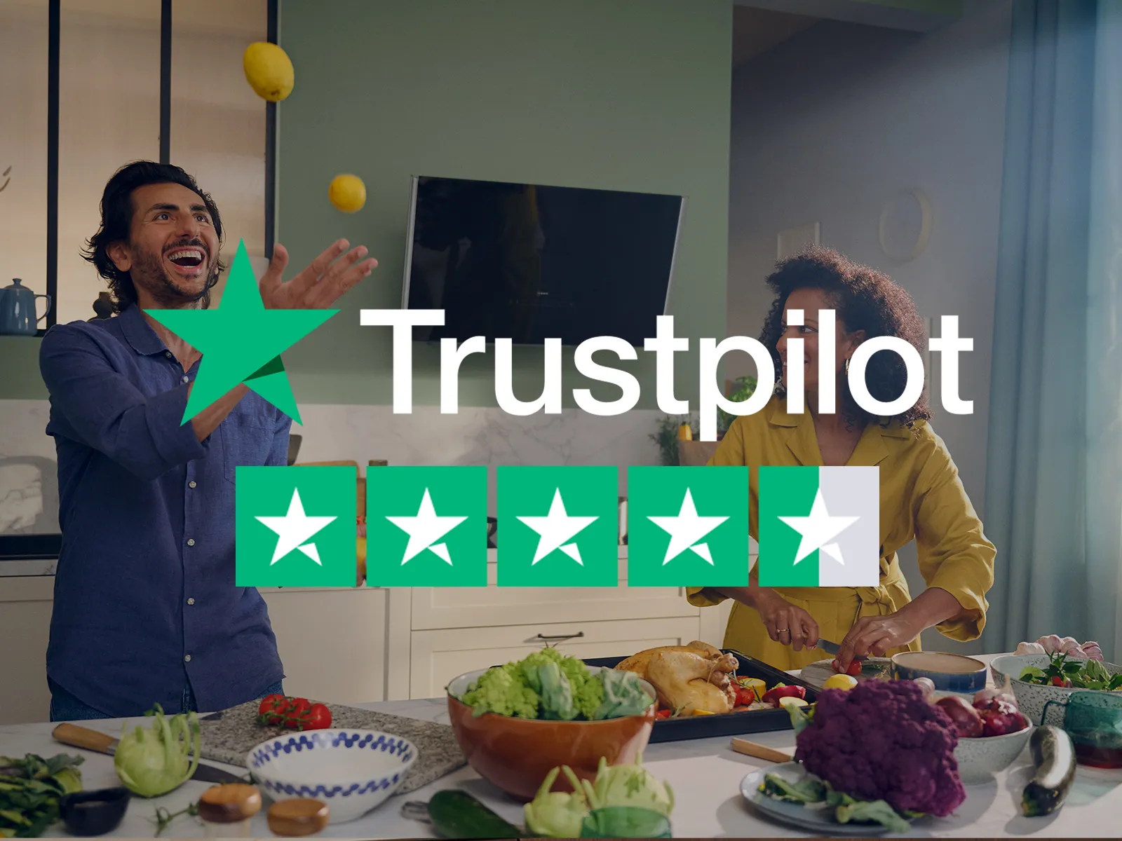 We're rated 'Excellent' on Trustpilot