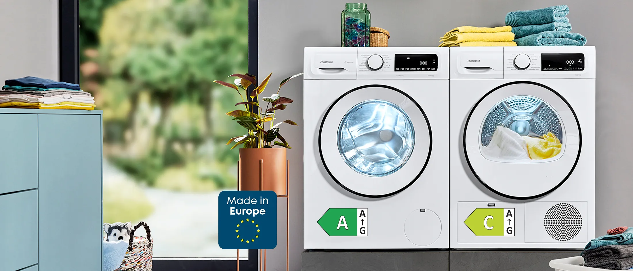 Waschmaschinen und Wäschetrockner mit Qualität zum fairen Preis.