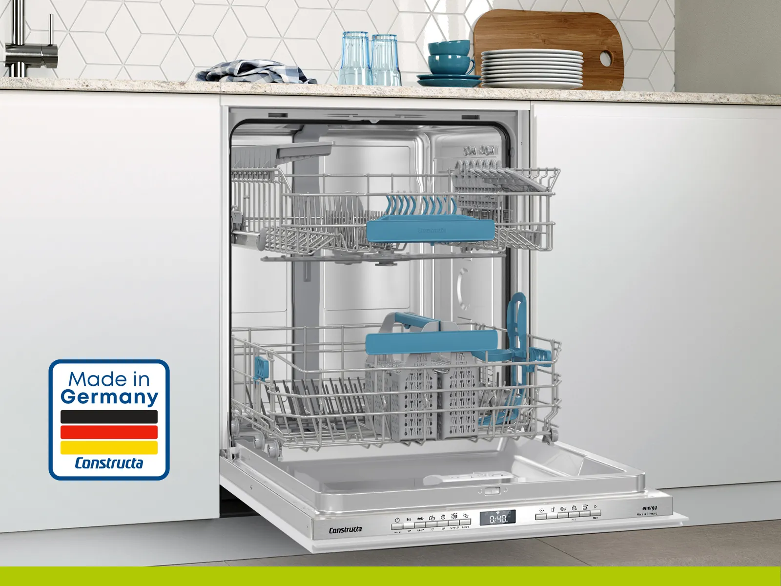 Constructa Geschirrspüler - Made in Germany.