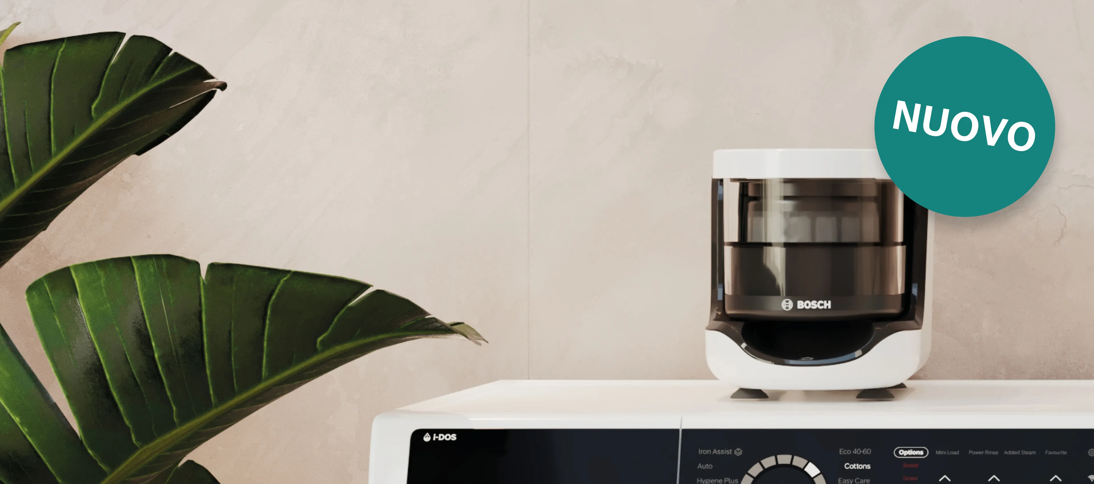 Il nuovo filtro per microplastiche di Bosch.