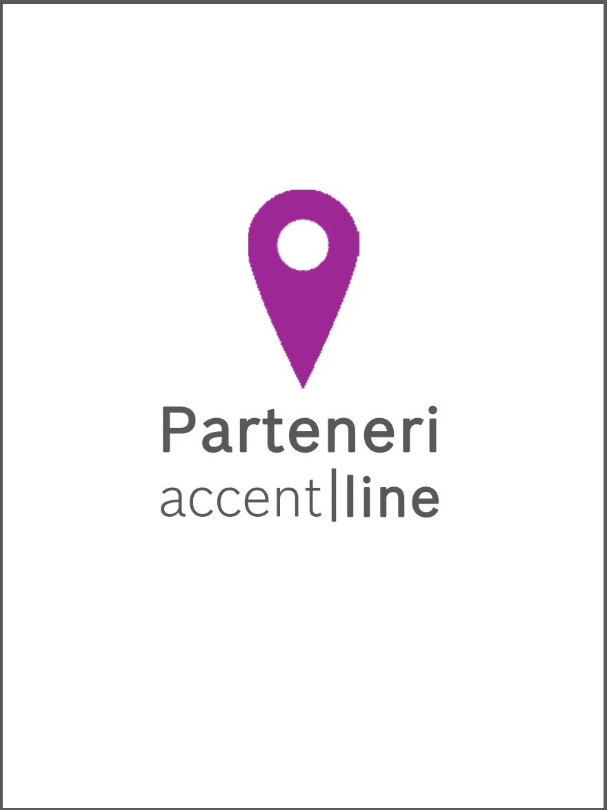 Pictograma parteneri accent line