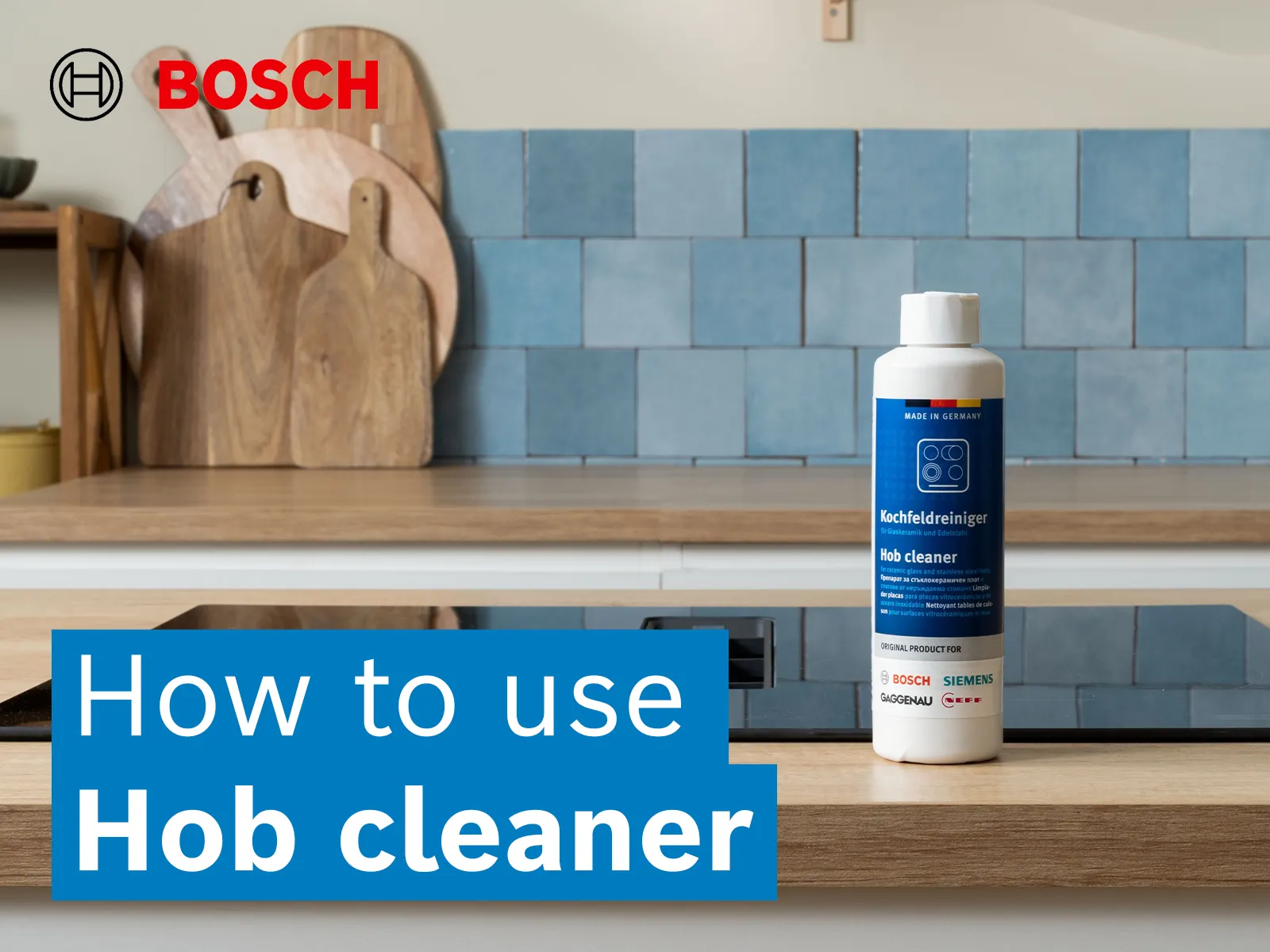 Video: sådan bruger du Bosch kogepladerens