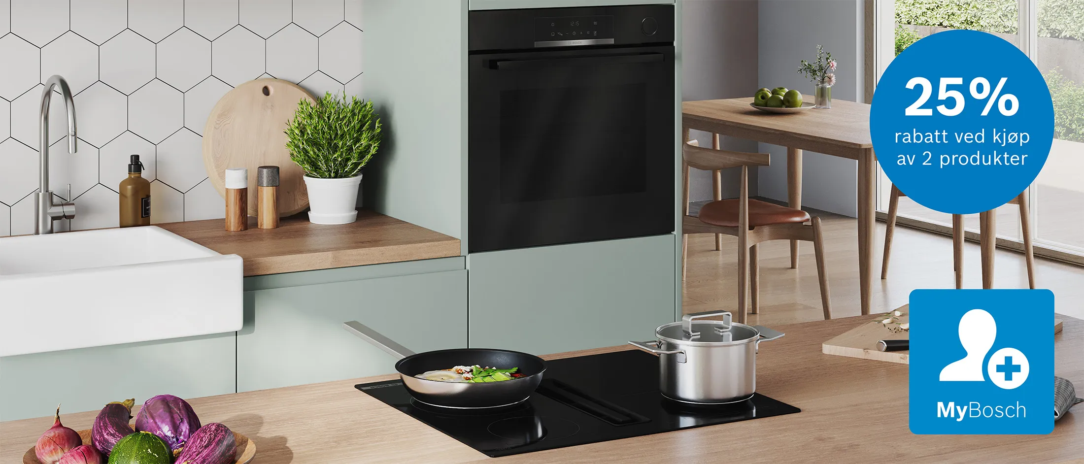 25% rabatt ved kjøp av 2 valgfrie produkter