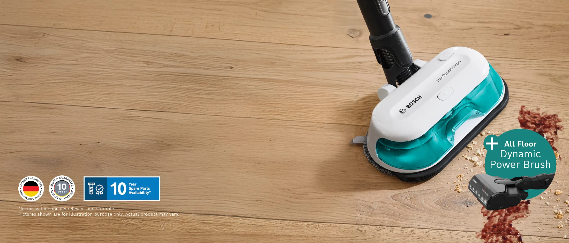 Bosch cordless vacuum cleaning