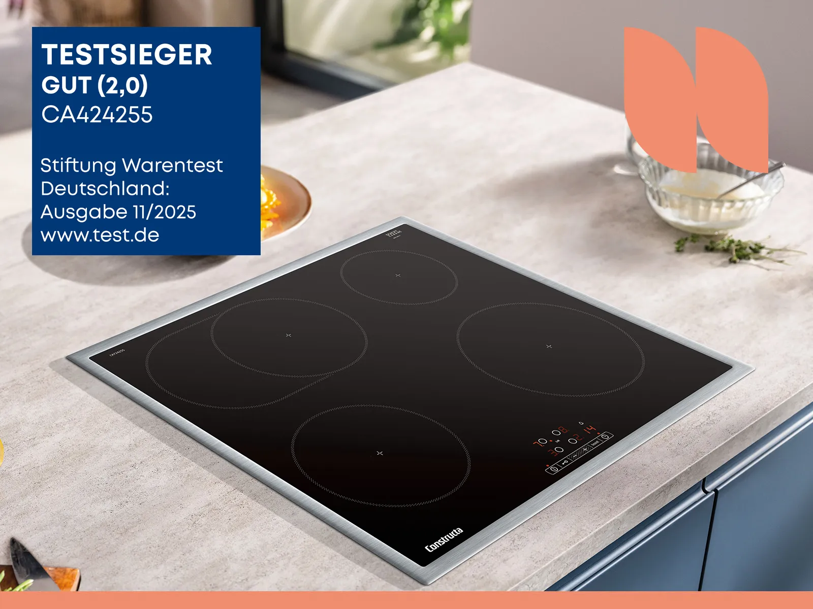 Induktionskochfeld von Constructa